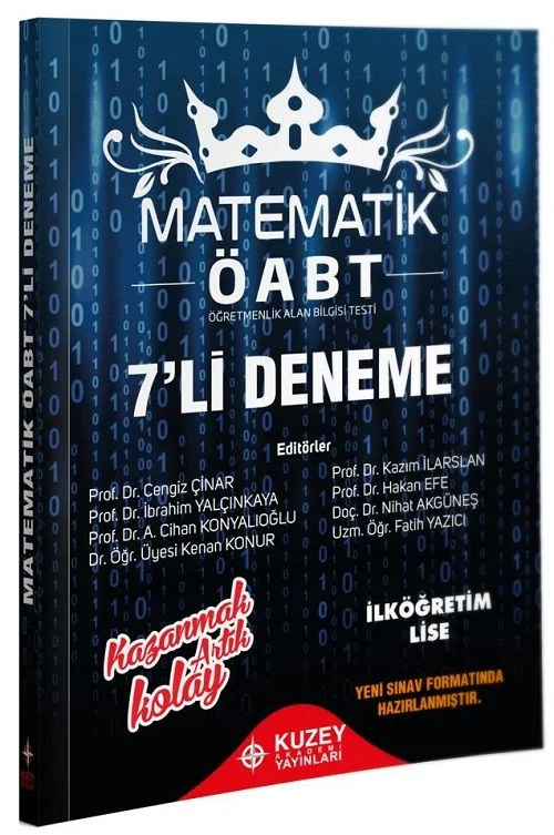 Kuzey Akademi ÖABT İlköğretim-Lise Matematik 7 Deneme Çözümlü - Cengiz Çınar Kuzey Akademi Yayınları Kuzey Akademi ÖABT İlköğretim-Lise Matematik 7 Deneme Çözümlü - Cengiz Çınar Kuzey Akademi Yayınları