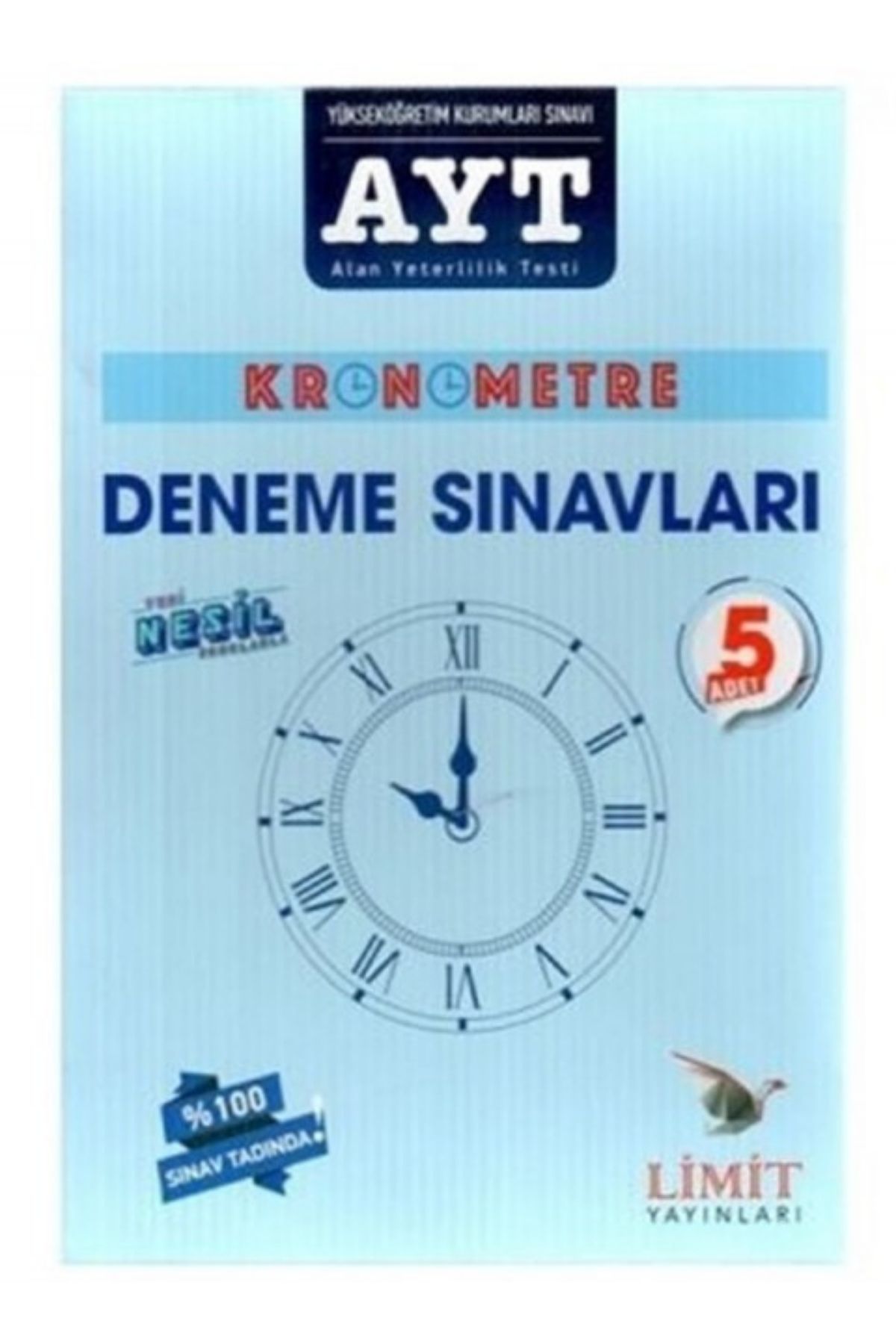Limit Yayınları AYT Kronometre Deneme Sınavları Limit Yayınları AYT Kronometre Deneme Sınavları