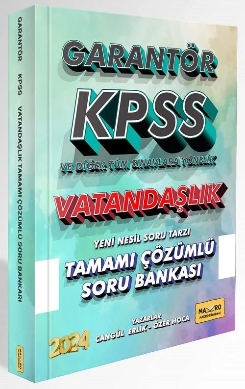 Makro Kitabevi 2024 KPSS Vatandaşlık Garantör Soru Bankası Çözümlü Makro Kitabevi Makro Kitabevi 2024 KPSS Vatandaşlık Garantör Soru Bankası Çözümlü Makro Kitabevi