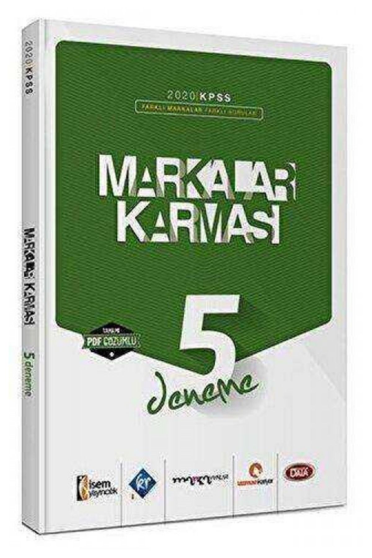 Marka Yayınları KPSS Markalar Karması Lisans 5 Deneme PDF Çözümlü