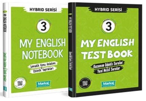 Markaj Yayınları 3. Sınıf Hibrid Serisi My English