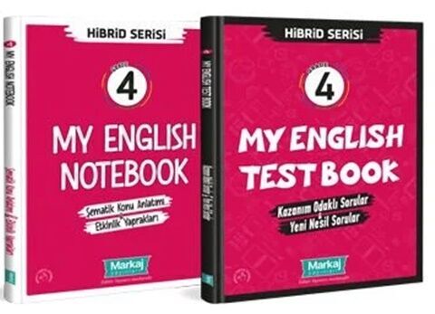 Markaj Yayınları 4. Sınıf Hibrid Serisi My English Markaj Yayınları 4. Sınıf Hibrid Serisi My English
