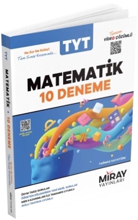 Miray Yayınları TYT Matematik 10 Deneme Miray Yayınları TYT Matematik 10 Deneme