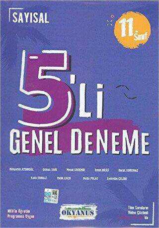 Okyanus Yayınları 11. Sınıf 5`li Sayısal Deneme