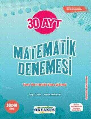 Okyanus Yayınları AYT 30 Matematik Denemesi