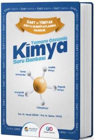 Orbital Yayınları ÖABT Kimya Tamamı Çözümlü TÜBİTAK Soru Bankası Orbital Yayınları ÖABT Kimya Tamamı Çözümlü TÜBİTAK Soru Bankası