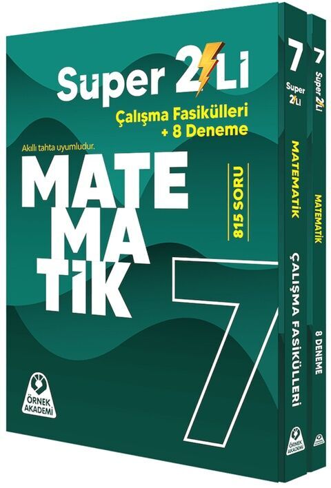 Örnek Akademi 7. Sınıf Süper İkili Matematik Seti
