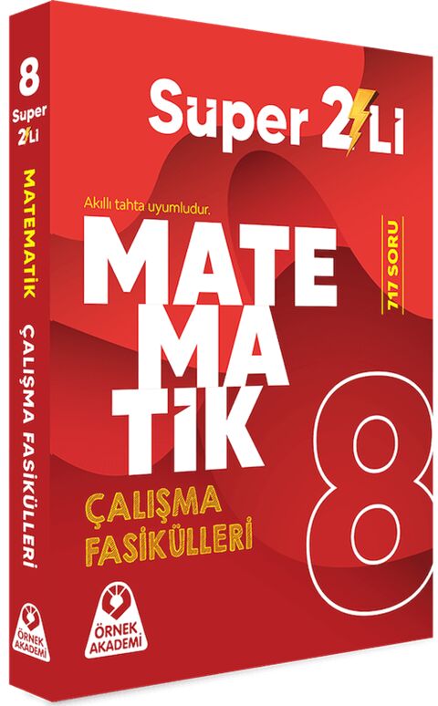 Örnek Akademi 8. Sınıf Süper İkili Matematik Seti Örnek Akademi 8. Sınıf Süper İkili Matematik Seti