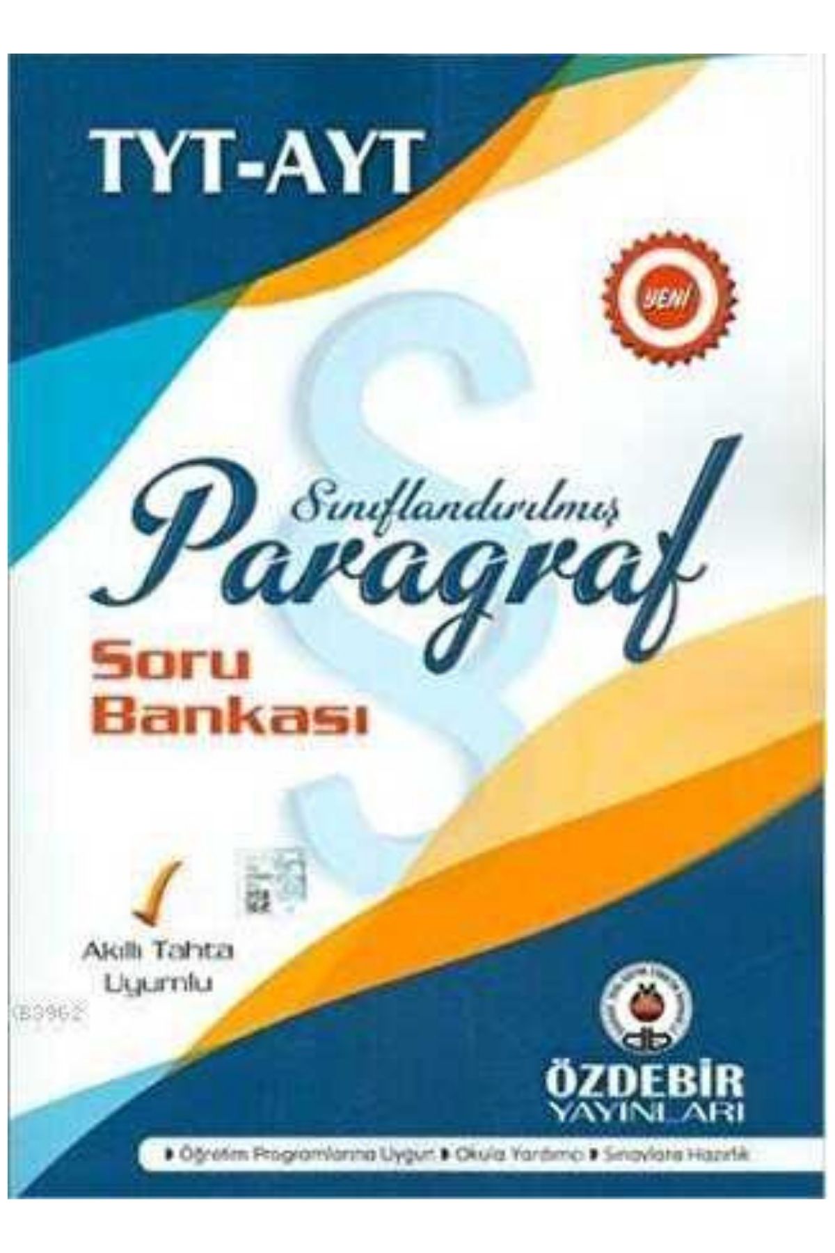 Özdebir Yayınları YKS TYT AYT Paragraf Soru Bankası Özdebir Yayınları YKS TYT AYT Paragraf Soru Bankası
