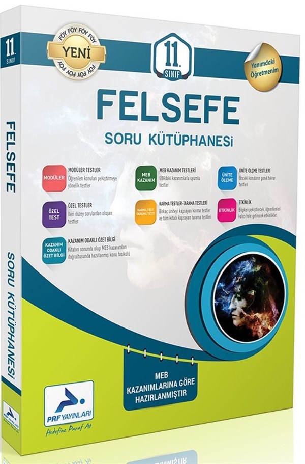 PRF Yayınları 11. Sınıf Felsefe Soru Kütüphanesi PRF Yayınları 11. Sınıf Felsefe Soru Kütüphanesi