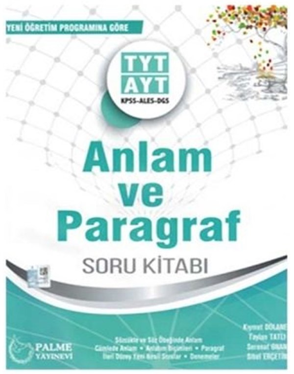 Palme Yayınları TYT AYT KPSS ALES DGS Anlam ve Paragraf Soru Kitabı