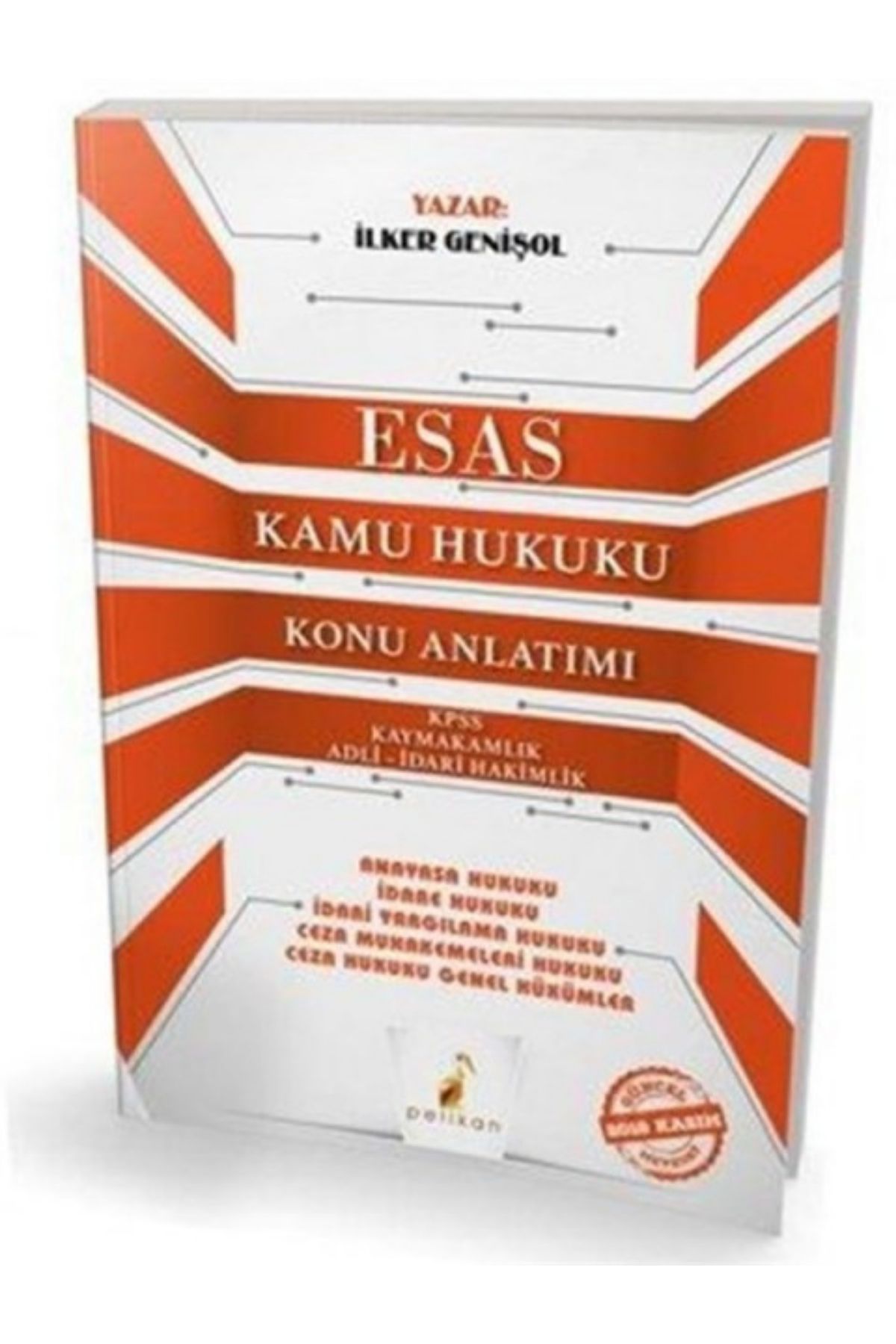 Pelikan Tıp Teknik Yayıncılık ESAS Kamu Hukuku Konu Anlatımı