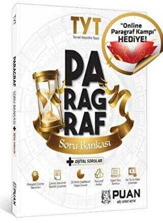 Puan Akademi Yayınları 2023 TYT Paragraf Soru Bankası Paragraf Kamp Hediyeli Puan Akademi Yayınları 2023 TYT Paragraf Soru Bankası Paragraf Kamp Hediyeli