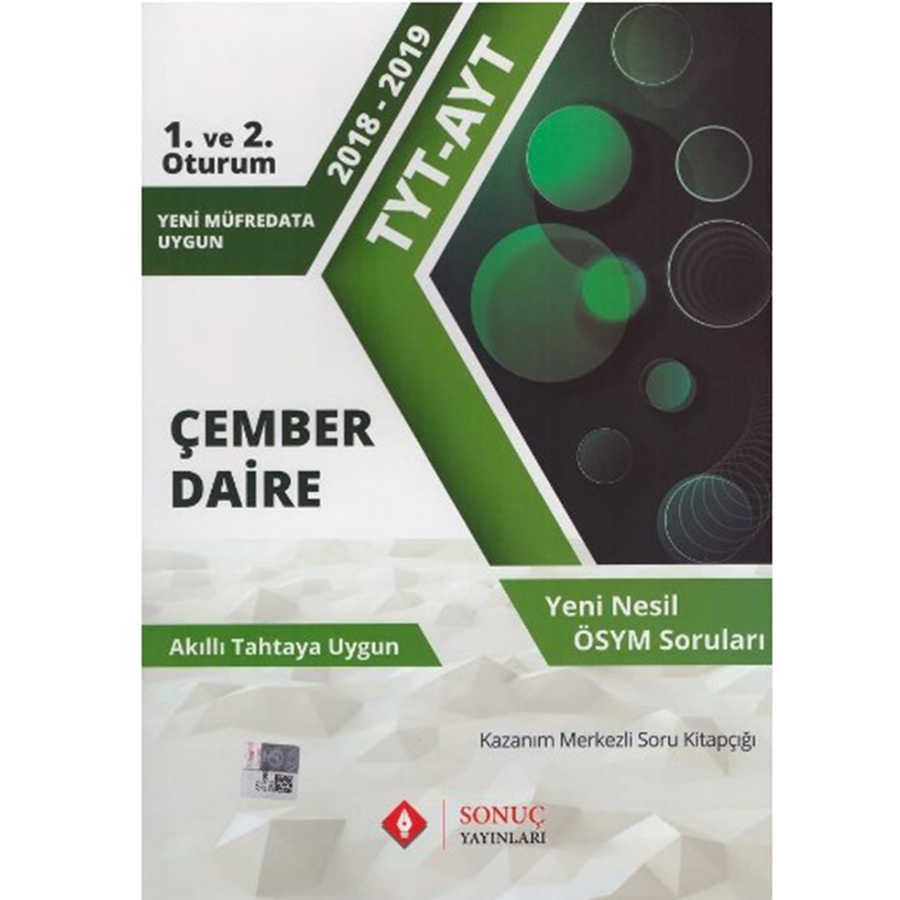 Sonuç Yayınları TYT AYT Çember Daire Sonuç Yayınları TYT AYT Çember Daire