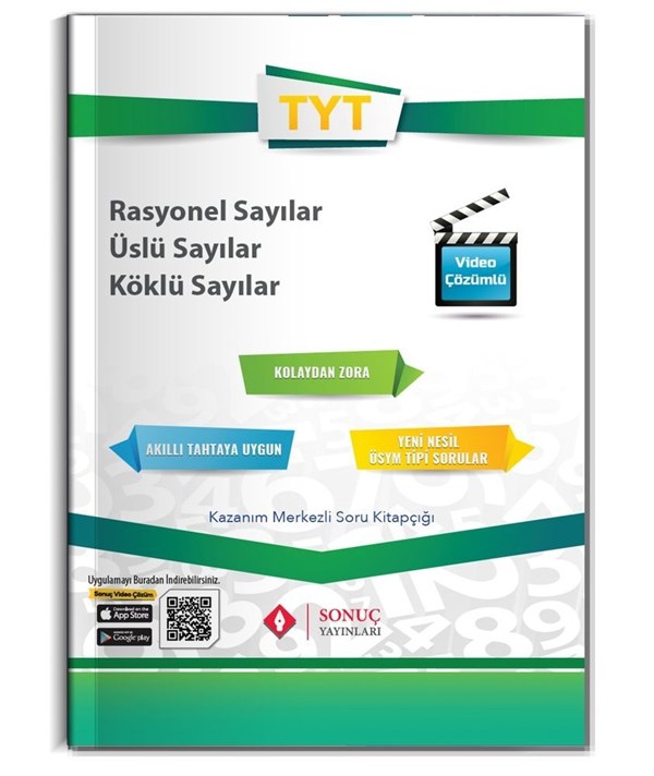 Sonuç Yayınları TYT Rasyonel Sayılar Üslü Sayılar Köklü Sayılar