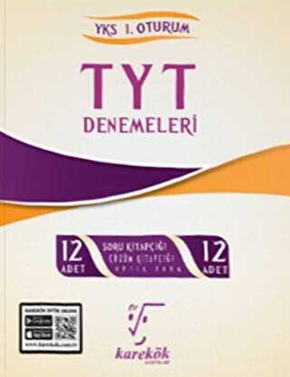 TYT 12`li Deneme YKS 1.Oturum TYT 12`li Deneme YKS 1.Oturum