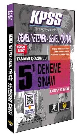 Tasarı Yayıncılık KPSS Genel Yetenek- Genel Kültür 5 Çözümlü Deneme Tasarı Yayıncılık KPSS Genel Yetenek- Genel Kültür 5 Çözümlü Deneme