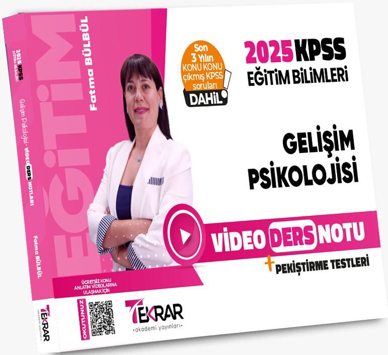 Tekrar Akademi 2025 KPSS Eğitim Bilimleri Gelişim Psikolojisi Video Ders Notu Tekrar Akademi 2025 KPSS Eğitim Bilimleri Gelişim Psikolojisi Video Ders Notu