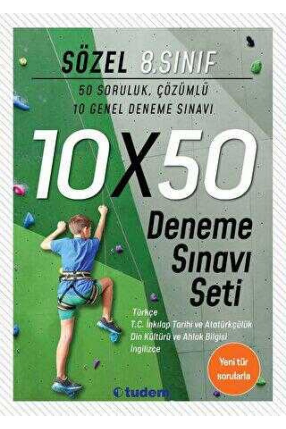 Tudem Yayınları 8. Sınıf Sözel 10x50 Deneme Sınavı Seti