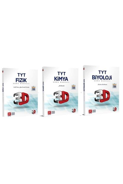 Tyt Fen Bilimleri Soru Bankası Seti 3 Kitap