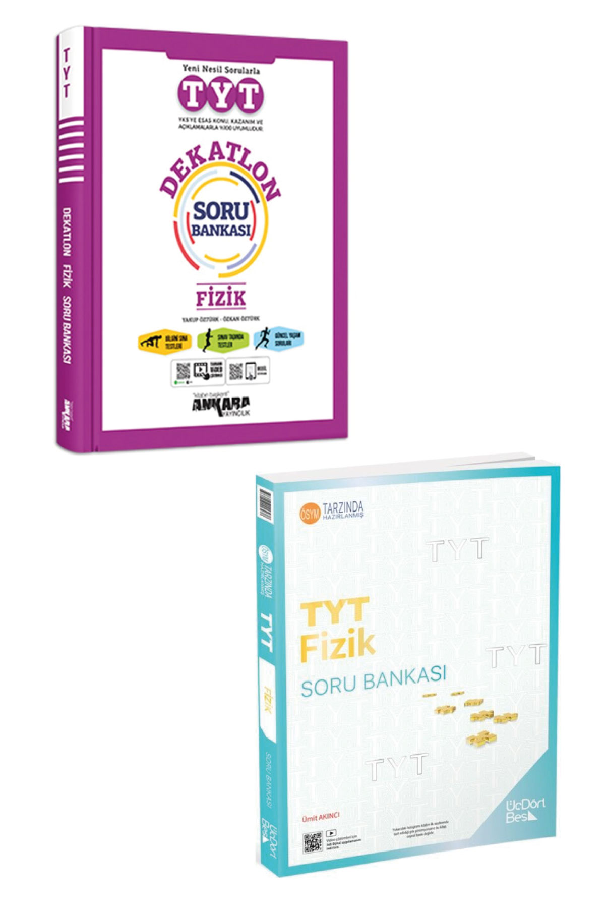 Üç Dört Beş Yayınları & Ankara Yayıncılık TYT Fizik 2’li Soru Bankası