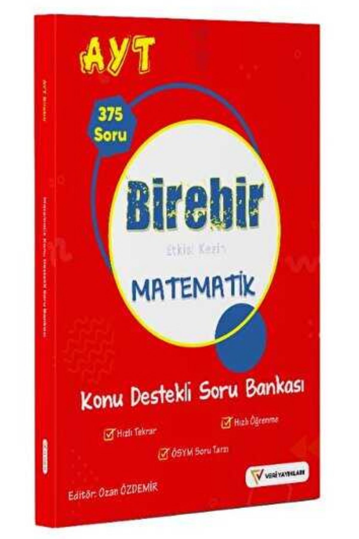 Veri Yayınevi 2023 YKS AYT Birebir Etkisi Kesin Matematik Konu Destekli Soru Bankası