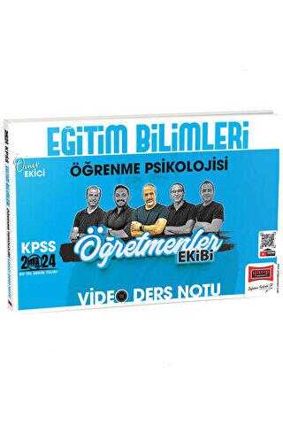 Yargı Yayınevi 2024 KPSS Eğitim Bilimleri Öğrenme Psikolojisi Öğretmenler Ekibi Video Ders Notları