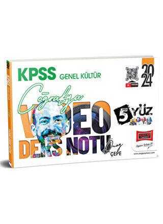 Yargı Yayınevi 2024 KPSS Genel Kültür 5Yüz Coğrafya Video Ders Notları