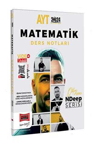 Yargı Yayınevi 2024 NDeep Serisi AYT Matematik Video Ders Notları