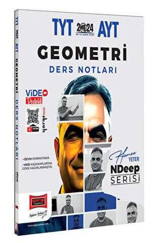 Yargı Yayınevi 2024 NDeep Serisi TYT-AYT Geometri Video Ders Notları