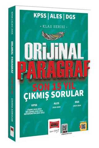 Yargı Yayınevi 2025 KPSS ALES DGS YGS TYT MSÜ Klas Serisi Orijinal Problemler Çıkmış Sorular