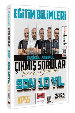 Yargı Yayınevi 2025 KPSS Eğitim Bilimleri Tamamı Çözümlü Fasikül Fasikül Son 10 Yıl Çıkmış Sorular