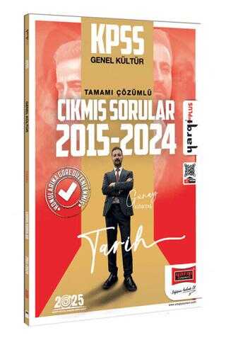 Yargı Yayınevi 2025 KPSS Genel Kültür 2015-2024 Tarih Konularına Göre Düzenlenmiş Tamamı Çözümlü Çıkmış Sorular