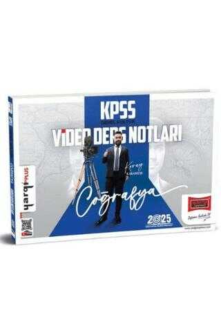 Yargı Yayınevi 2025 KPSS Genel Kültür Coğrafya Video Ders Notları