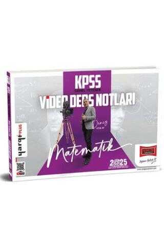 Yargı Yayınevi 2025 KPSS Genel Yetenek Matematik Video Ders Notları Yargı Yayınevi 2025 KPSS Genel Yetenek Matematik Video Ders Notları