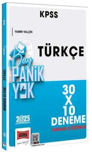 Yargı Yayınevi 2025 KPSS Tamamı Çözümlü Türkçe 30x10 Deneme Yargı Yayınevi 2025 KPSS Tamamı Çözümlü Türkçe 30x10 Deneme