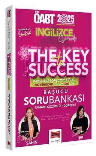Yargı Yayınevi 2025 ÖABT İngilizce Öğretmenliği The Key To Success Başucu Tamamı Çözümlü Soru Bankası