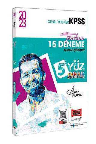 Yargı Yayınevi Yargı Yayınları 2023 KPSS 5Yüz Türkçe Tamamı Çözümlü 15 Deneme Yargı Yayınevi Yargı Yayınları 2023 KPSS 5Yüz Türkçe Tamamı Çözümlü 15 Deneme