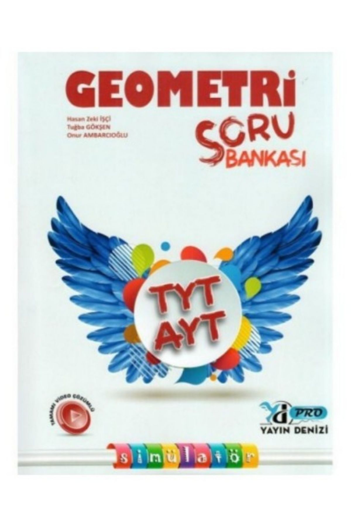 Yayın Denizi Yayınları Pro Simülatör TYT AYT Geometri Soru Bankası
