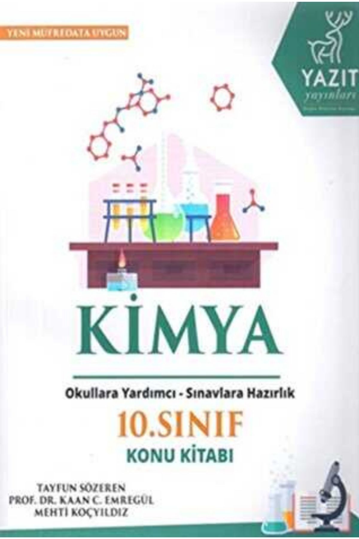Yazıt Yayıncılık Yazıt 10. Sınıf Kimya Konu Kitabı