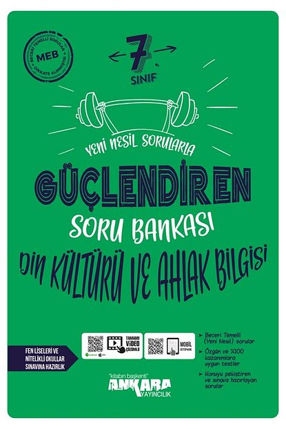 Yeni Müf. 7.Sınıf Güçlendiren Soru Bank Tüm Dersler Modül Set + Güçlendiren 32 Haftalık Kazanım Dene