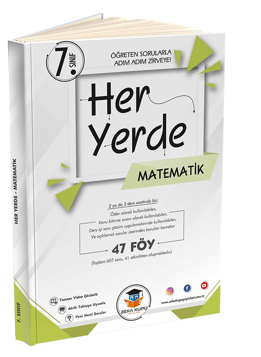 Zeka Küpü Yayınları 7.Sınıf Heryerde Matematik 47 Föy