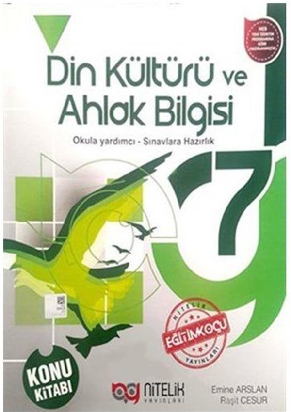 Nitelik Yayınları - Bayilik 7. Sınıf Din Kültürü ve Ahlak Bilgisi Konu Kitabı