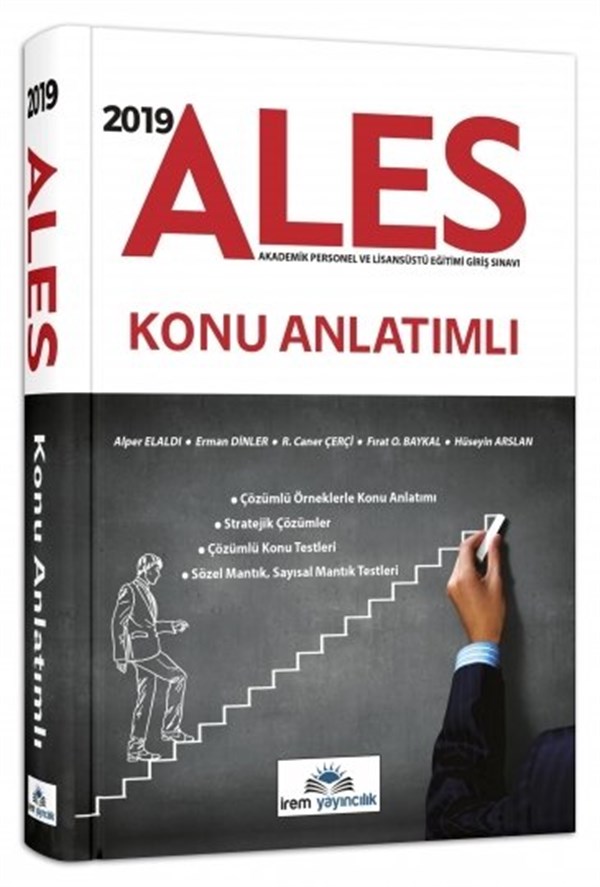İrem Yayıncılık 2019 ALES Konu Anlatımlı