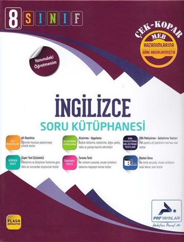 8. Sınıf İngilizce Soru Kütüphanesi