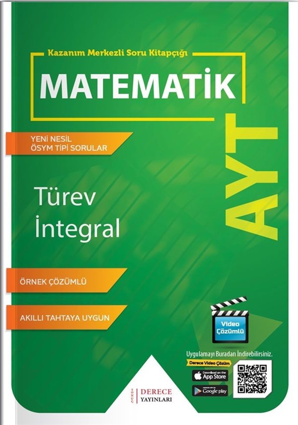 Derece Yayınları - Bayilik AYT Türev İntegral