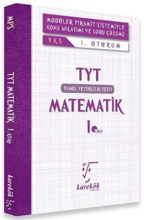 Karekök Yayıncılık YKS TYT Matematik 1. Kitap 1. Oturum