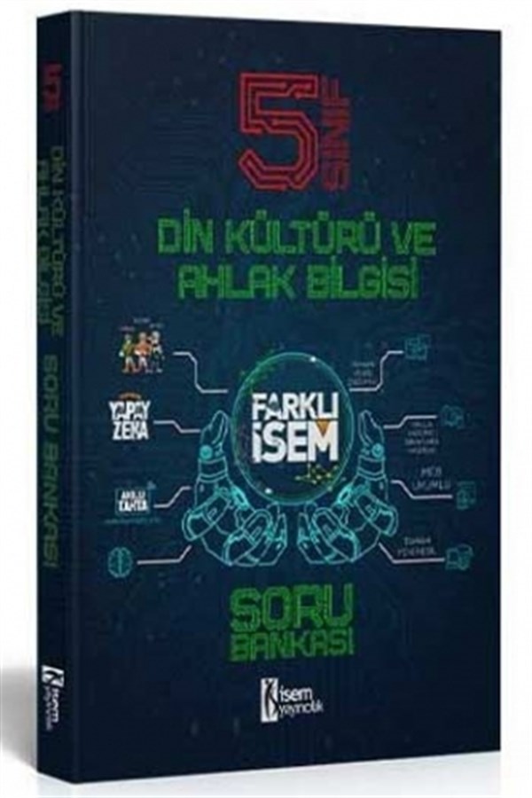 İSEM Yayıncılık 2022 5. Sınıf Farklı İsem Din Kültürü ve Ahlak Bilgisi Soru Bankası