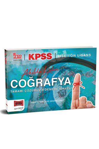 2022 KPSS Lise Ön Lisans Akılda Kalan Coğrafya Tamamı Çözümlü İlaveli 5 Deneme