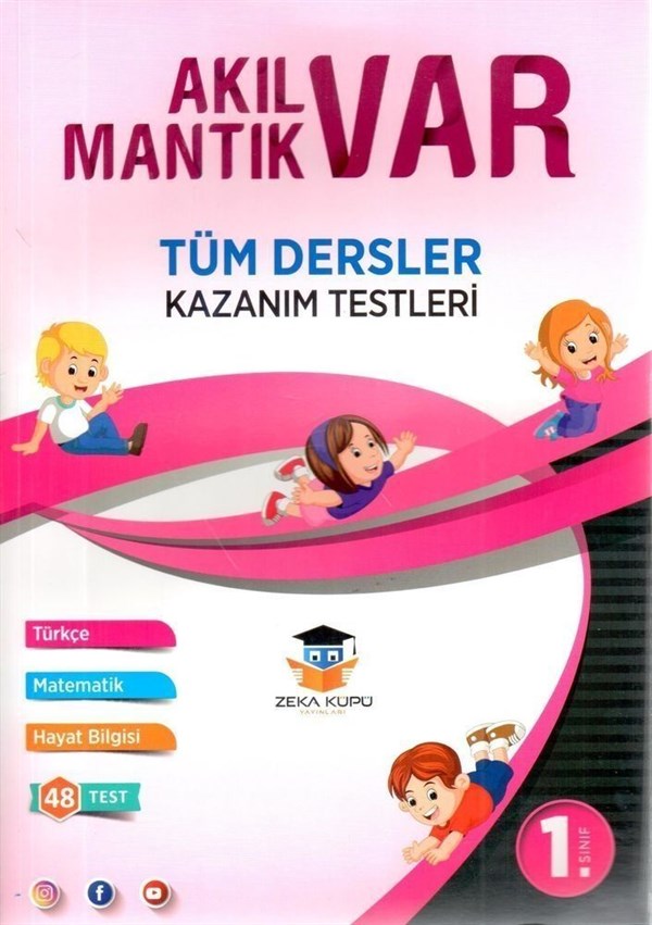 Zeka Küpü Yayınları 1. Sınıf Tüm Dersler Akıl Var Mantık Var Kazanım Testleri